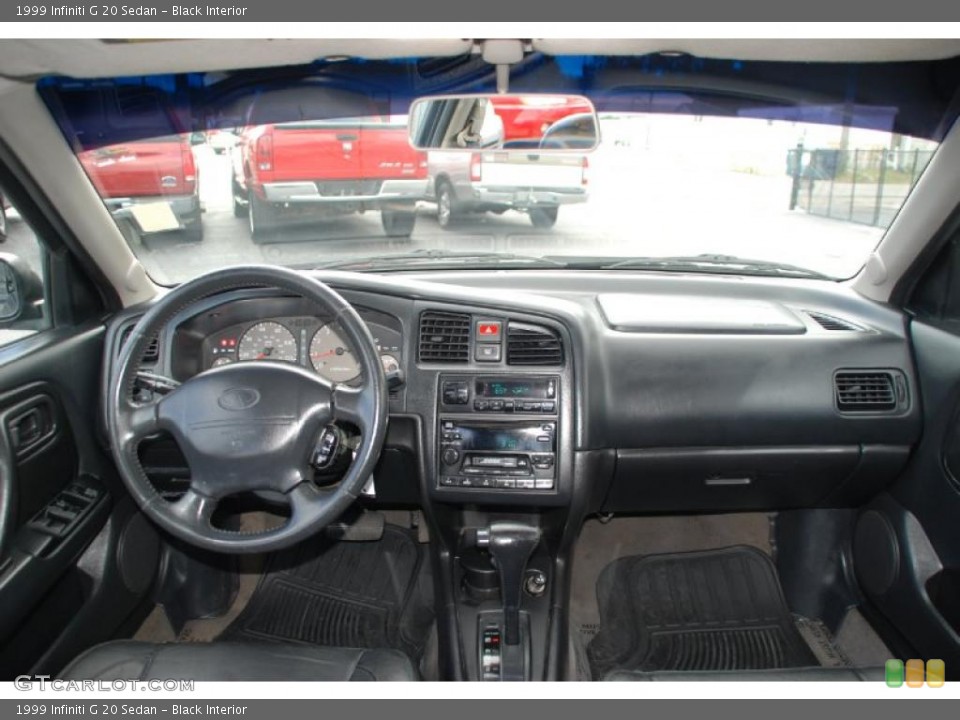 Black Interior Dashboard for the 1999 Infiniti G 20 Sedan #40625542