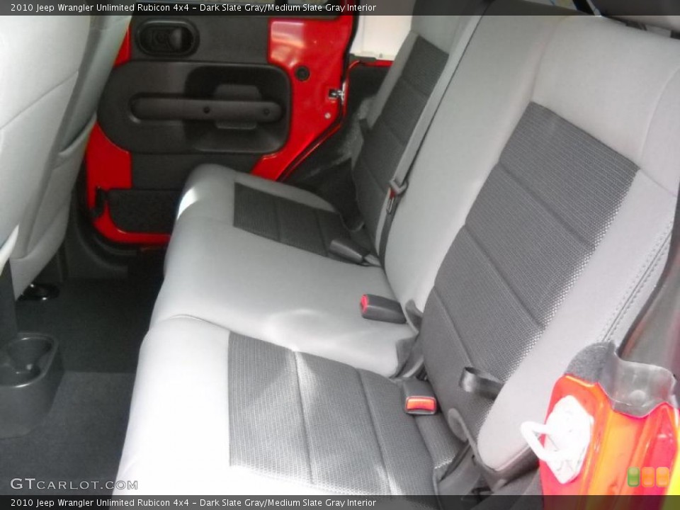 Dark Slate Gray/Medium Slate Gray Interior Photo for the 2010 Jeep Wrangler Unlimited Rubicon 4x4 #40626378