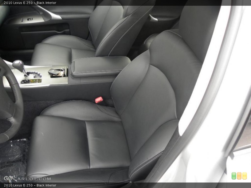 Black Interior Photo for the 2010 Lexus IS 250 #40626414