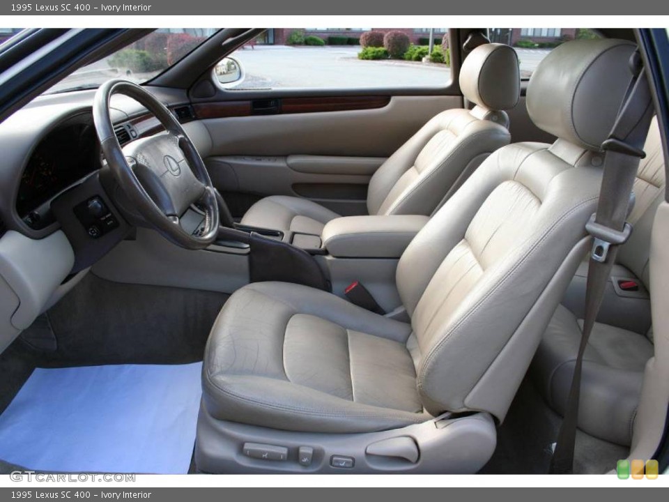 Ivory Interior Photo for the 1995 Lexus SC 400 #40626437