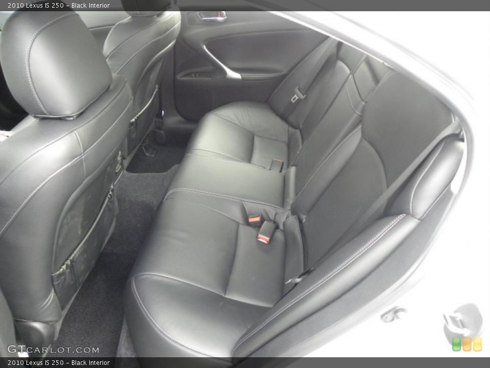 Black Interior Photo for the 2010 Lexus IS 250 #40626446