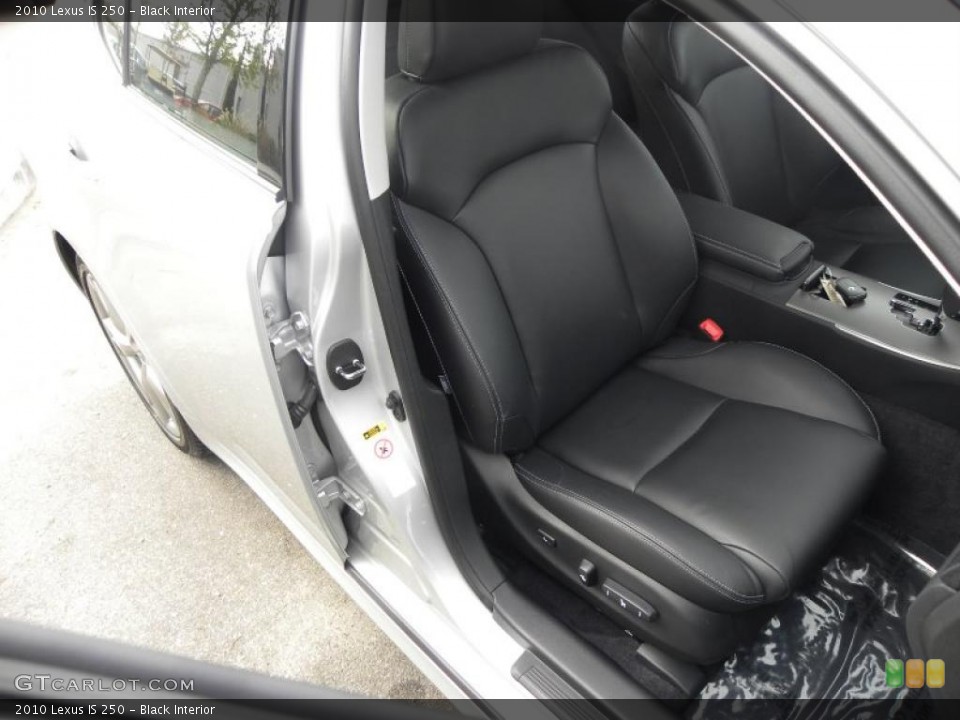 Black Interior Photo for the 2010 Lexus IS 250 #40626478