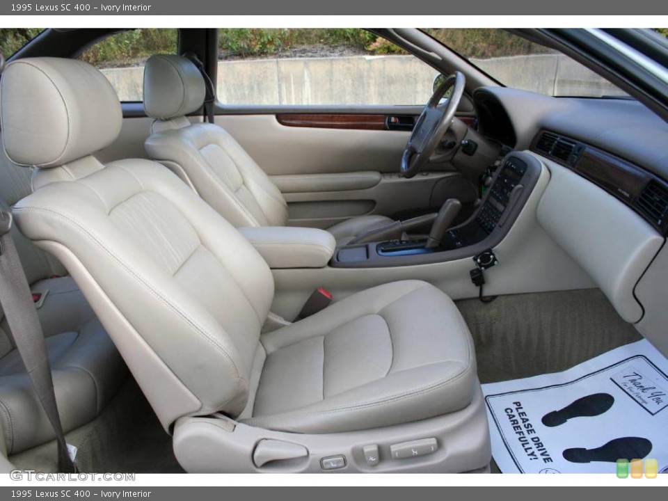 Ivory Interior Photo for the 1995 Lexus SC 400 #40626511
