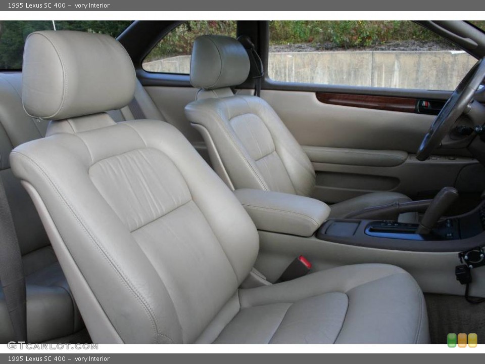 Ivory Interior Photo for the 1995 Lexus SC 400 #40626528