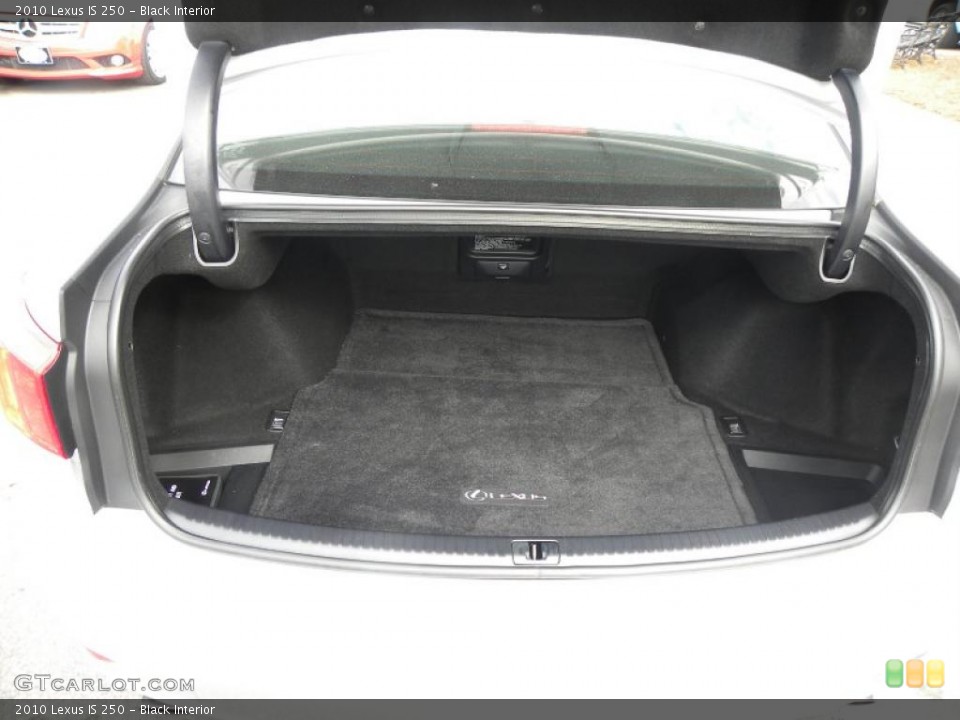 Black Interior Trunk for the 2010 Lexus IS 250 #40626577