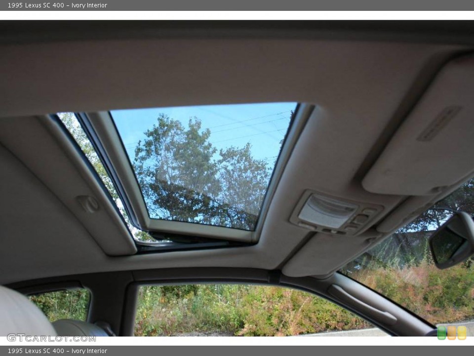 Ivory Interior Sunroof for the 1995 Lexus SC 400 #40626587