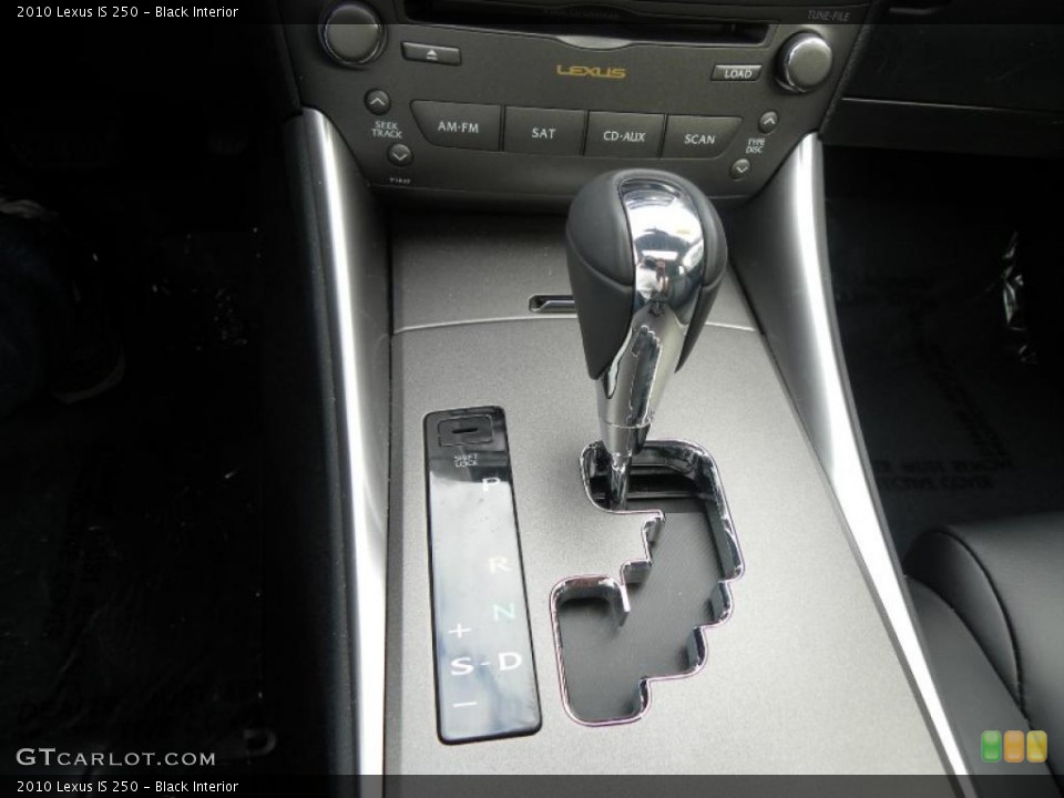 Black Interior Transmission for the 2010 Lexus IS 250 #40626654