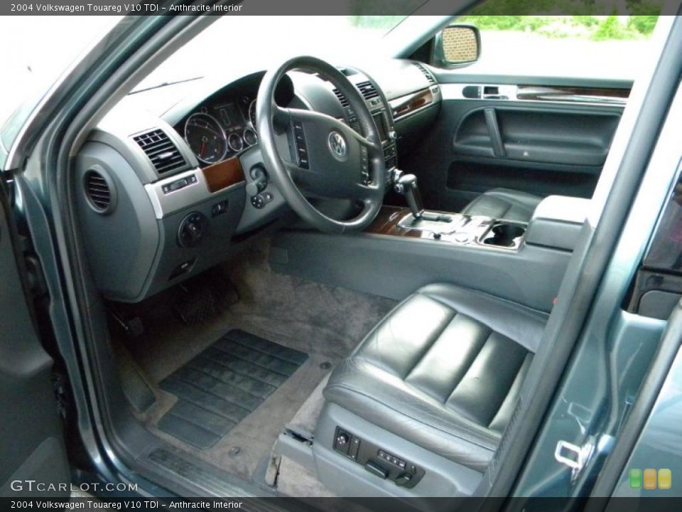 Anthracite 2004 Volkswagen Touareg Interiors