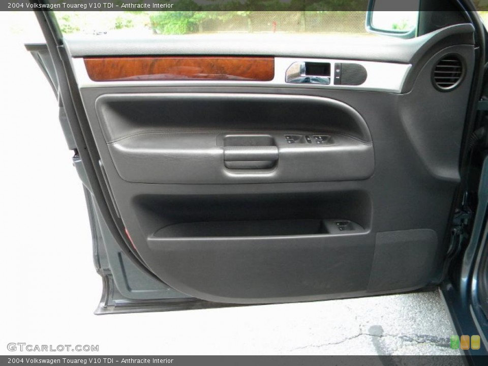 Anthracite Interior Door Panel for the 2004 Volkswagen Touareg V10 TDI #40627738