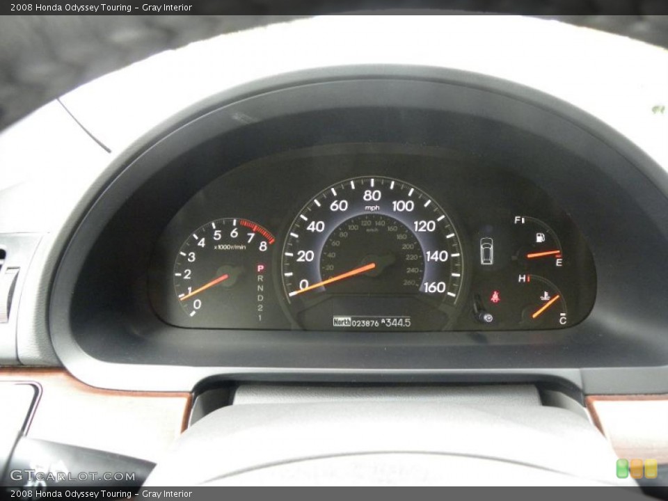Gray Interior Gauges for the 2008 Honda Odyssey Touring #40627830