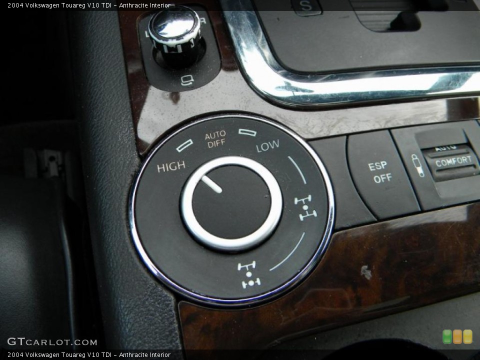 Anthracite Interior Controls for the 2004 Volkswagen Touareg V10 TDI #40628250