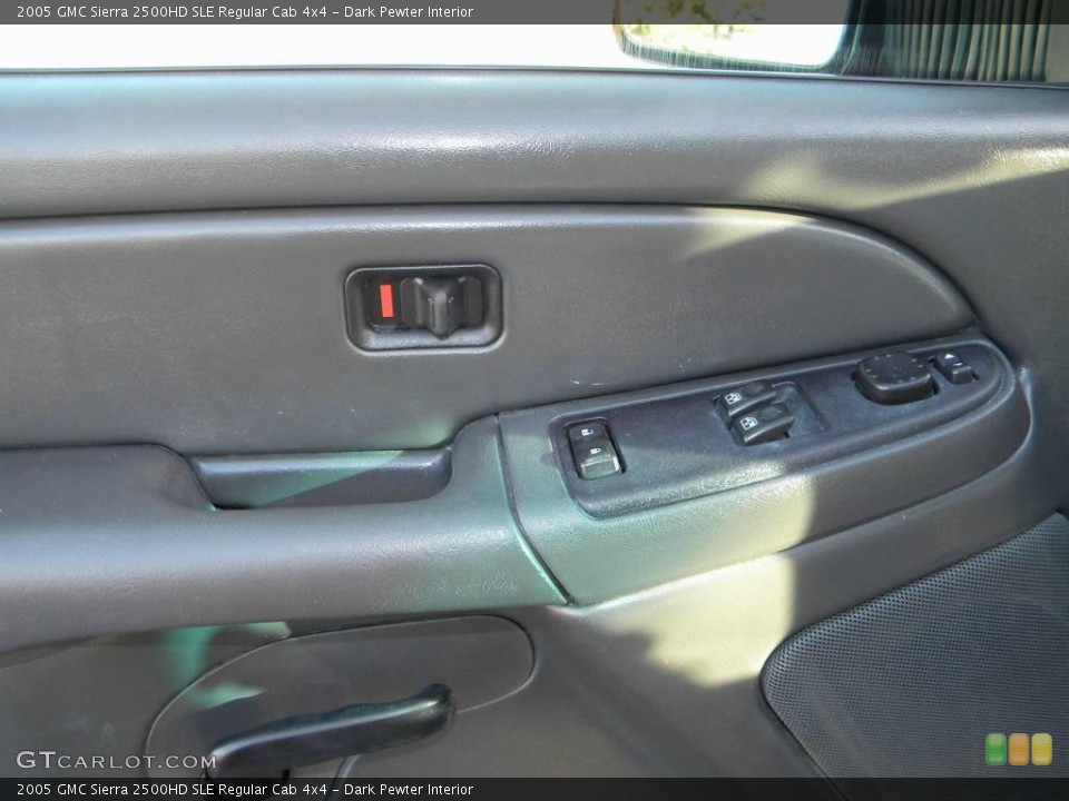 Dark Pewter Interior Door Panel for the 2005 GMC Sierra 2500HD SLE Regular Cab 4x4 #40629260