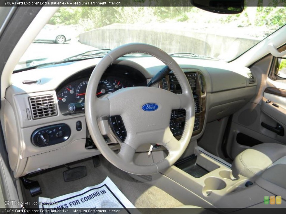 Medium Parchment Interior Prime Interior for the 2004 Ford Explorer Eddie Bauer 4x4 #40629287