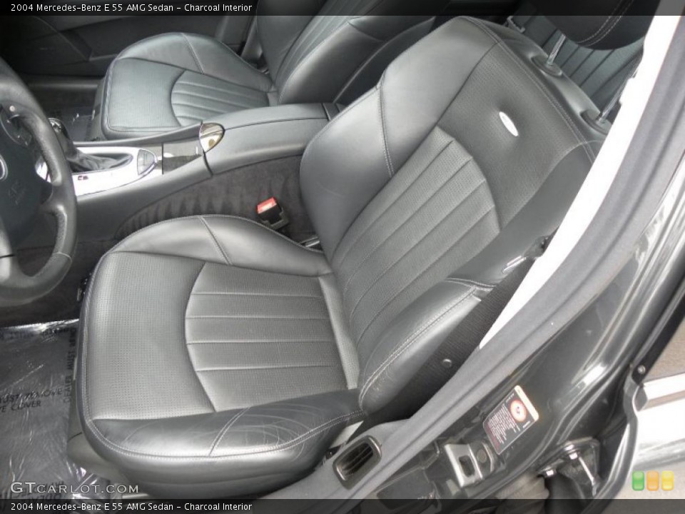 Charcoal Interior Photo for the 2004 Mercedes-Benz E 55 AMG Sedan #40629398