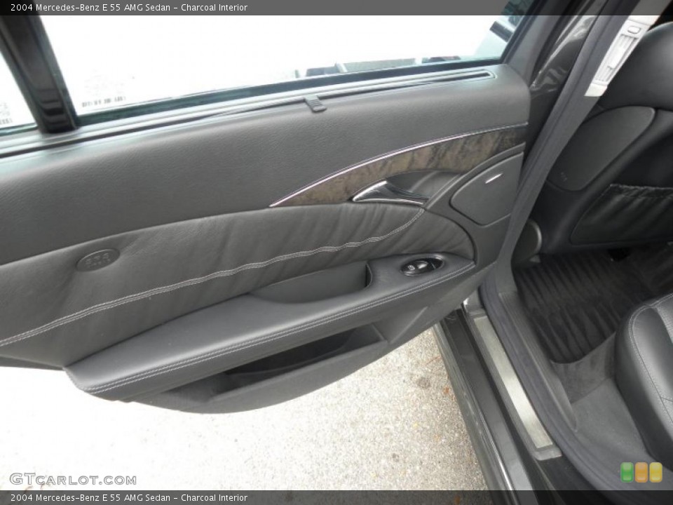 Charcoal Interior Door Panel for the 2004 Mercedes-Benz E 55 AMG Sedan #40629509