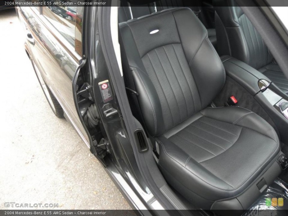 Charcoal Interior Photo for the 2004 Mercedes-Benz E 55 AMG Sedan #40629526