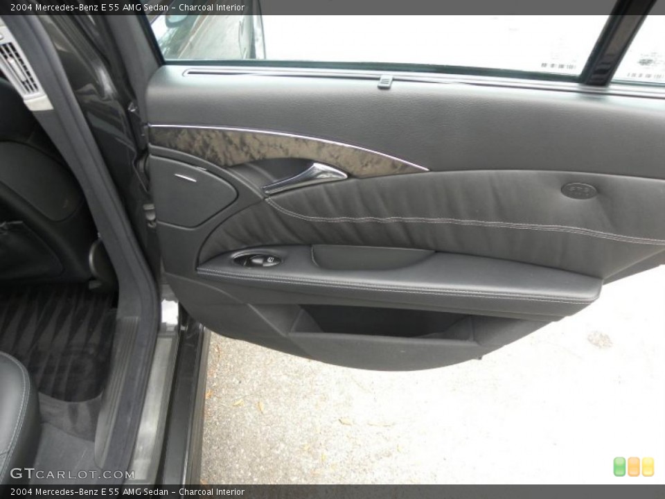 Charcoal Interior Door Panel for the 2004 Mercedes-Benz E 55 AMG Sedan #40629586