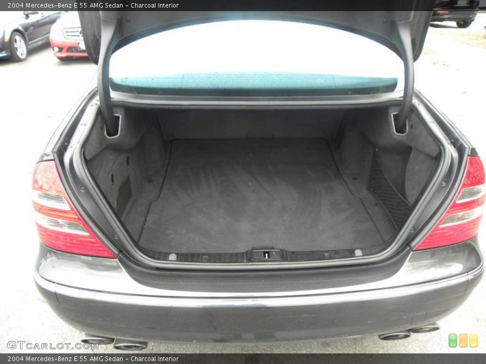 Charcoal Interior Trunk for the 2004 Mercedes-Benz E 55 AMG Sedan #40629626
