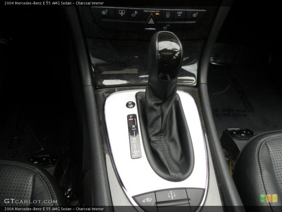 Charcoal Interior Transmission for the 2004 Mercedes-Benz E 55 AMG Sedan #40629702