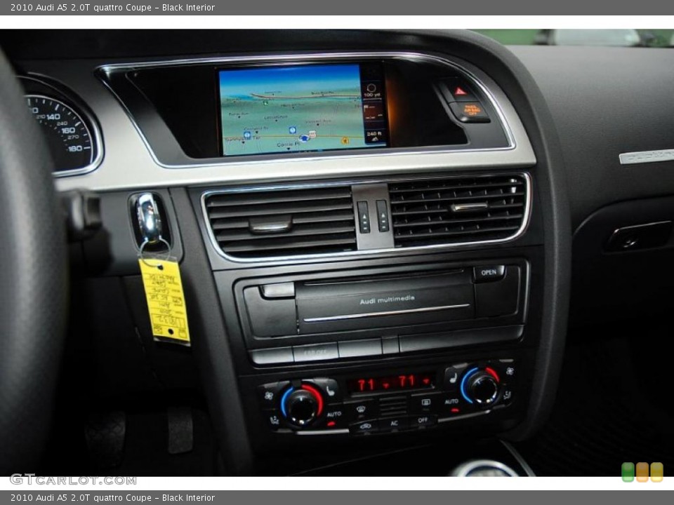 Black Interior Controls for the 2010 Audi A5 2.0T quattro Coupe #40630870