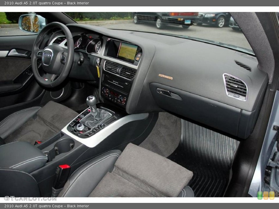 Black Interior Dashboard for the 2010 Audi A5 2.0T quattro Coupe #40630966