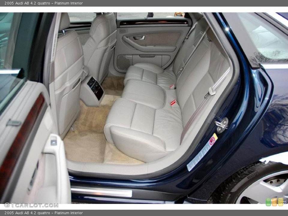 Platinum Interior Photo for the 2005 Audi A8 4.2 quattro #40631262