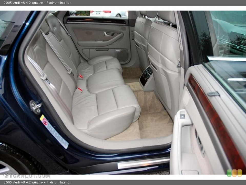 Platinum Interior Photo for the 2005 Audi A8 4.2 quattro #40631338
