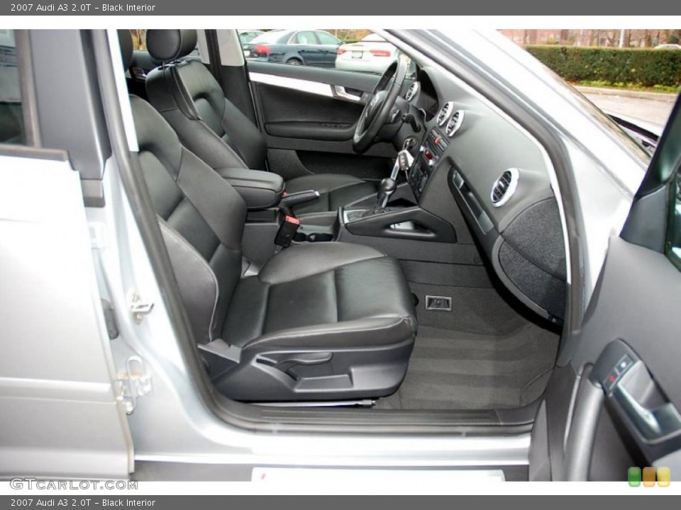 Black Interior Photo for the 2007 Audi A3 2.0T #40631750