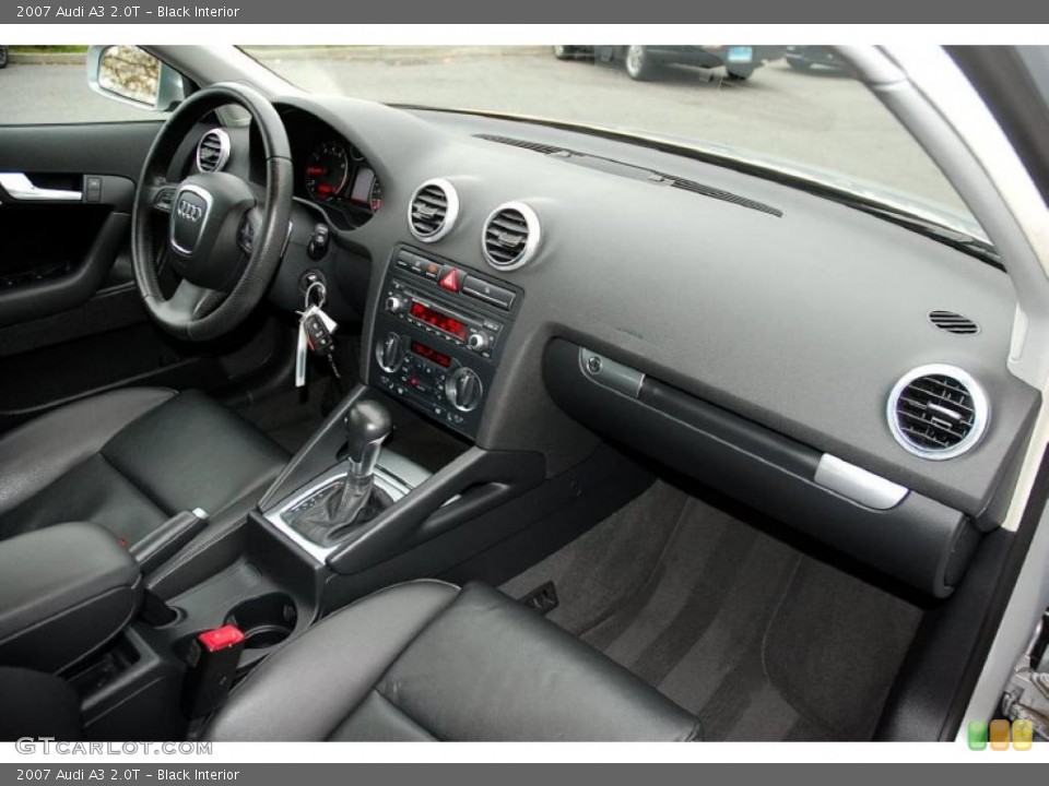 Black Interior Dashboard for the 2007 Audi A3 2.0T #40631766