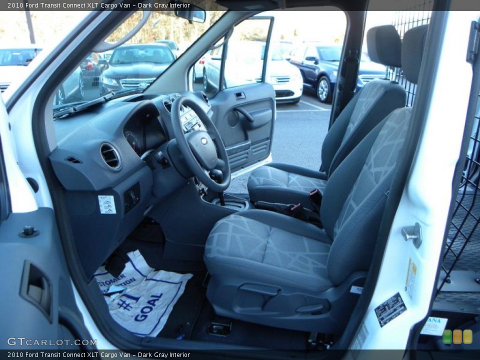 Dark Gray Interior Photo for the 2010 Ford Transit Connect XLT Cargo Van #40632034