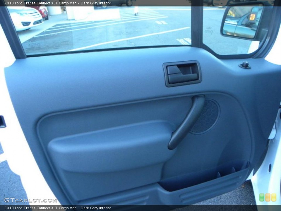 Dark Gray Interior Door Panel for the 2010 Ford Transit Connect XLT Cargo Van #40632110
