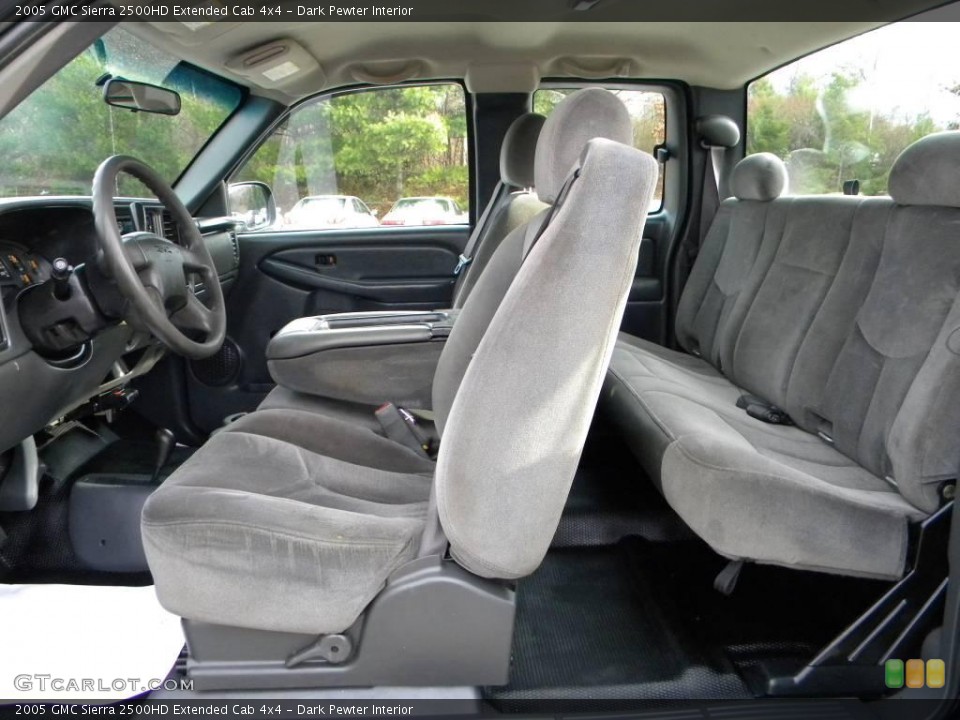 Dark Pewter Interior Photo for the 2005 GMC Sierra 2500HD Extended Cab 4x4 #40633342