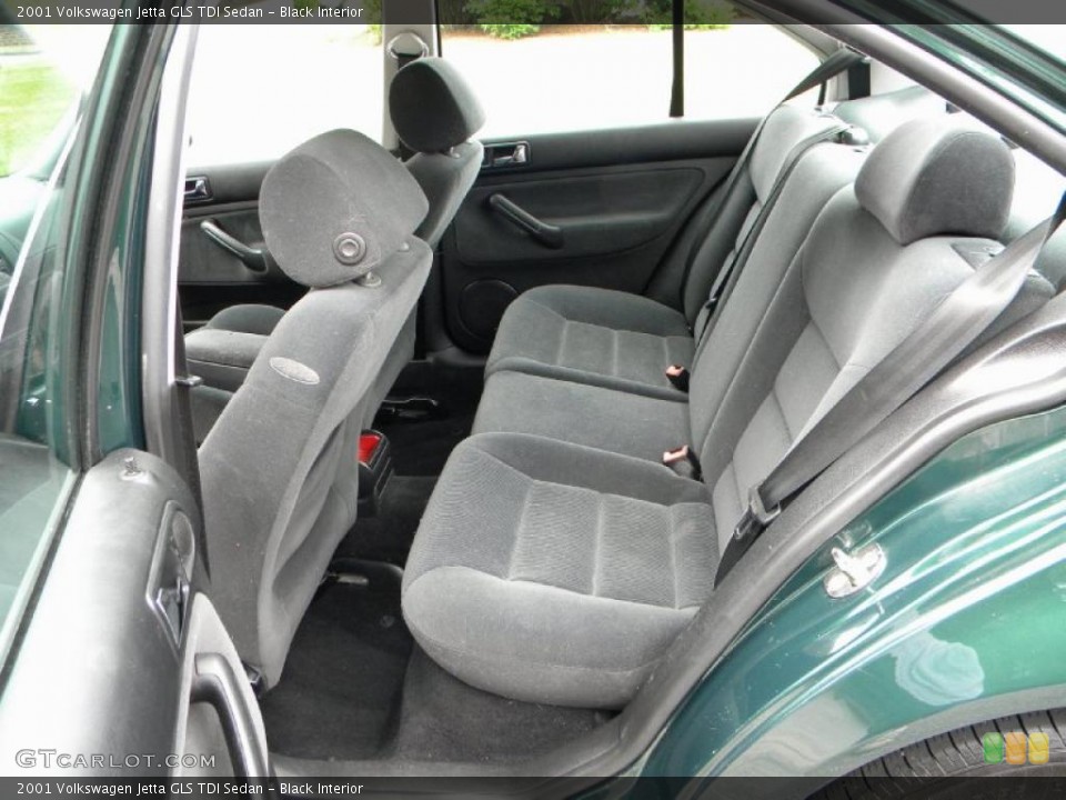 Black Interior Photo for the 2001 Volkswagen Jetta GLS TDI Sedan #40636154