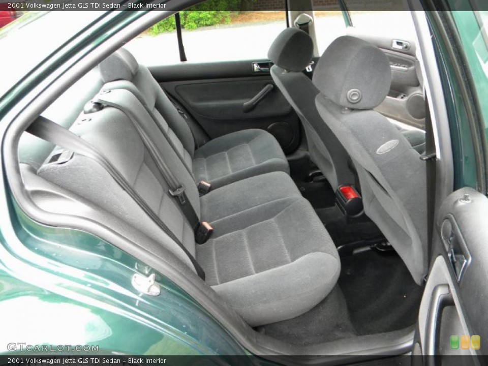 Black Interior Photo for the 2001 Volkswagen Jetta GLS TDI Sedan #40636178