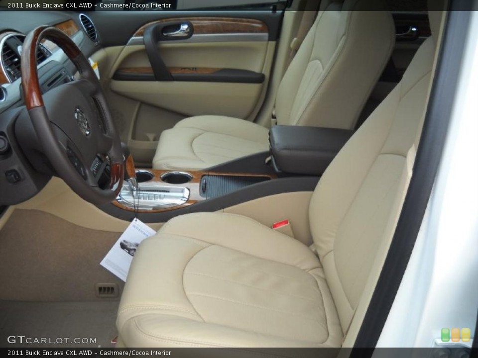 Cashmere/Cocoa Interior Photo for the 2011 Buick Enclave CXL AWD #40637842