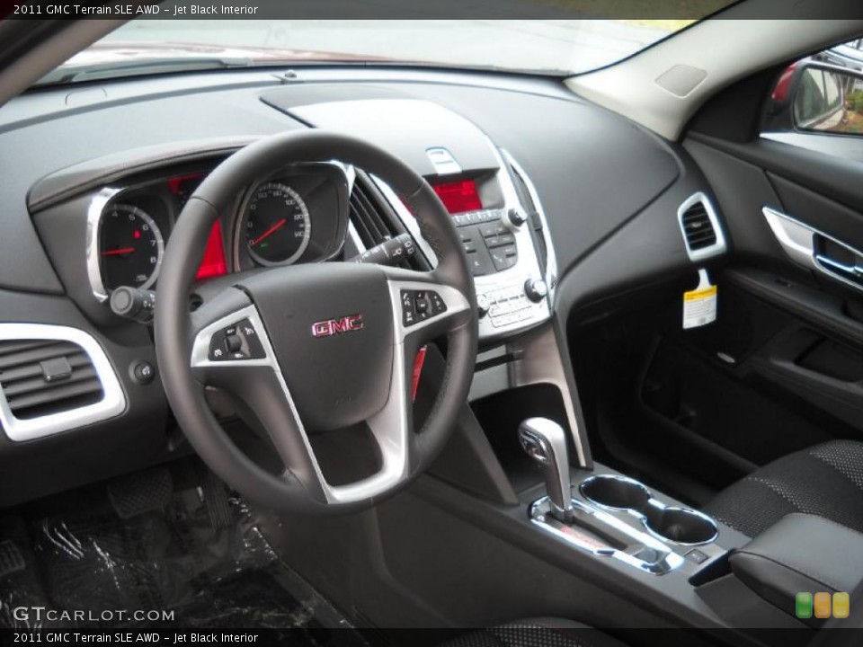 Jet Black Interior Photo for the 2011 GMC Terrain SLE AWD #40640522