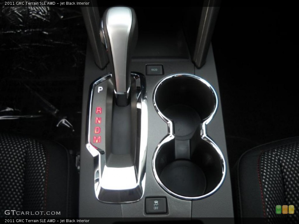 Jet Black Interior Transmission for the 2011 GMC Terrain SLE AWD #40640630