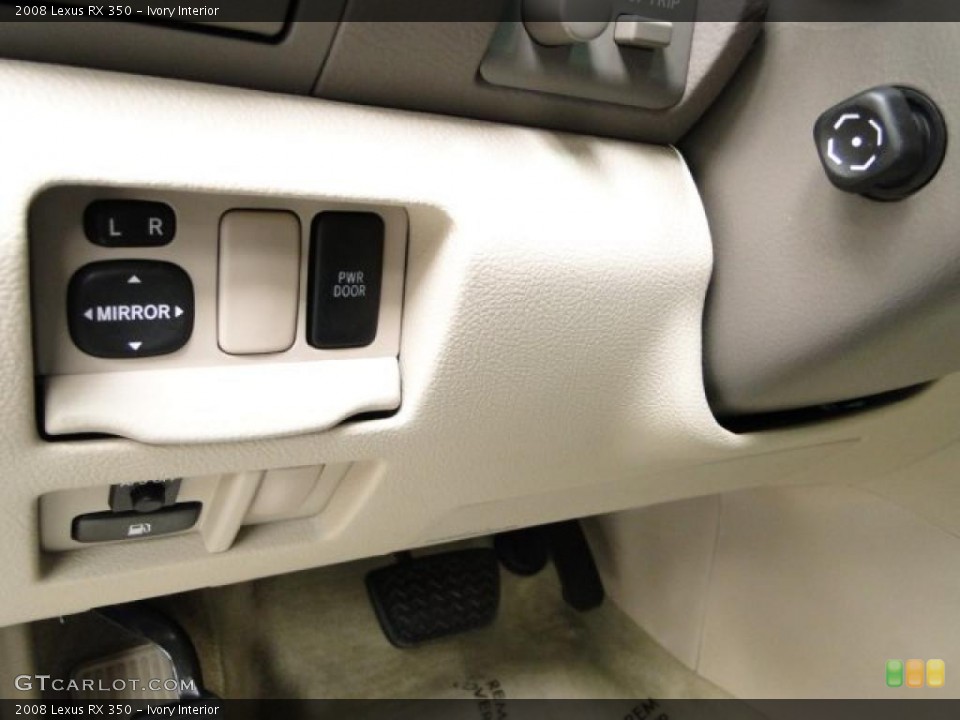Ivory Interior Controls for the 2008 Lexus RX 350 #40642464