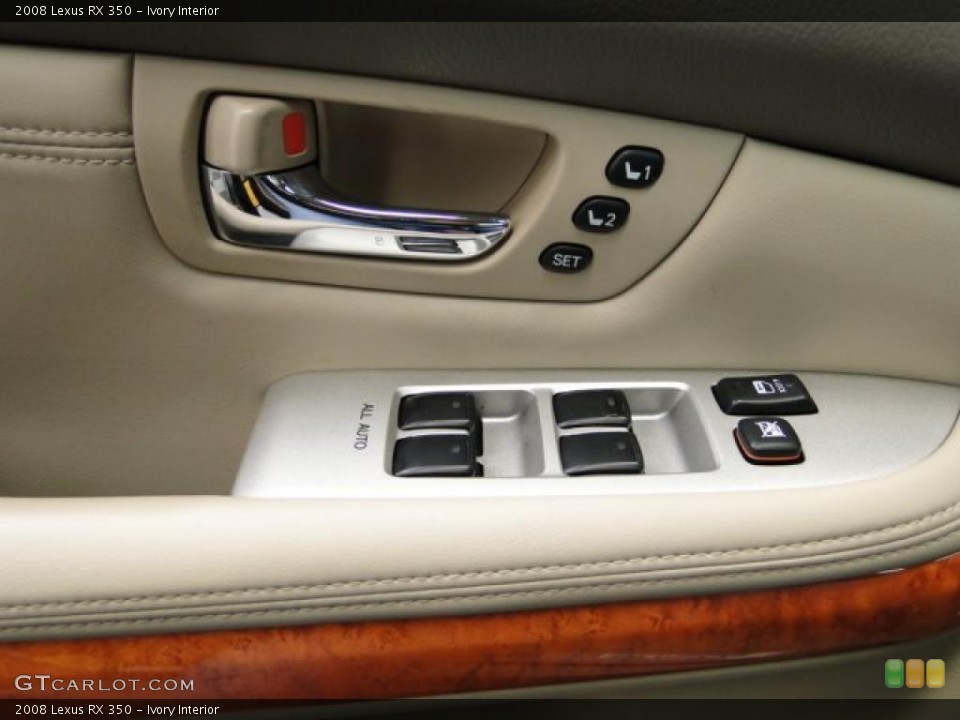 Ivory Interior Controls for the 2008 Lexus RX 350 #40642474