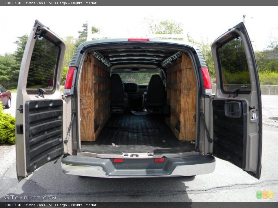 Neutral Interior Trunk for the 2002 GMC Savana Van G3500 Cargo #40643326