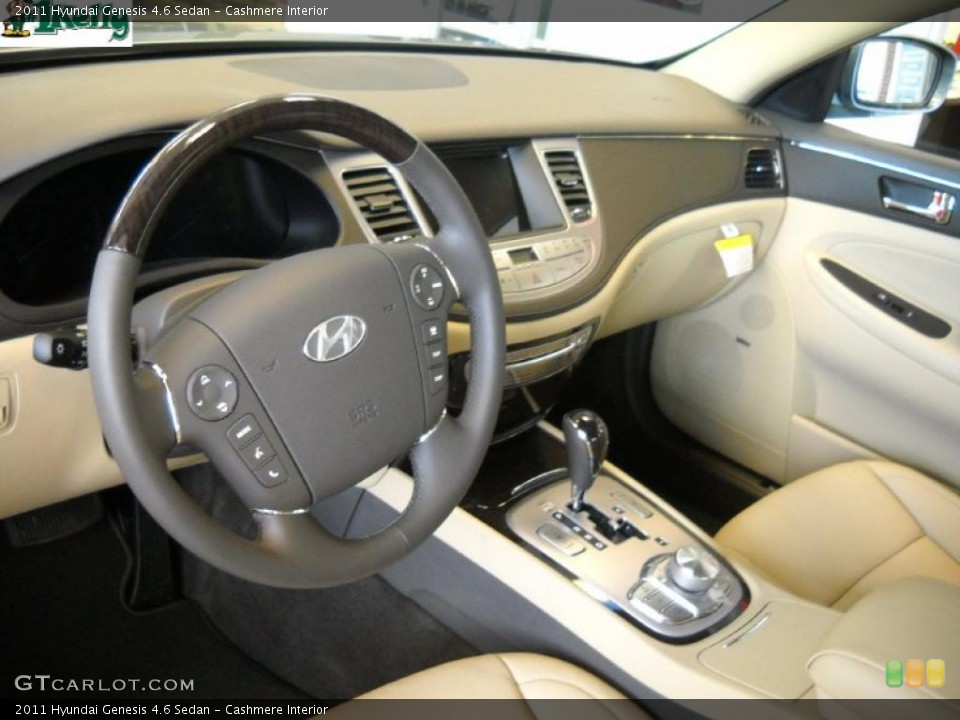 Cashmere Interior Photo for the 2011 Hyundai Genesis 4.6 Sedan #40644858