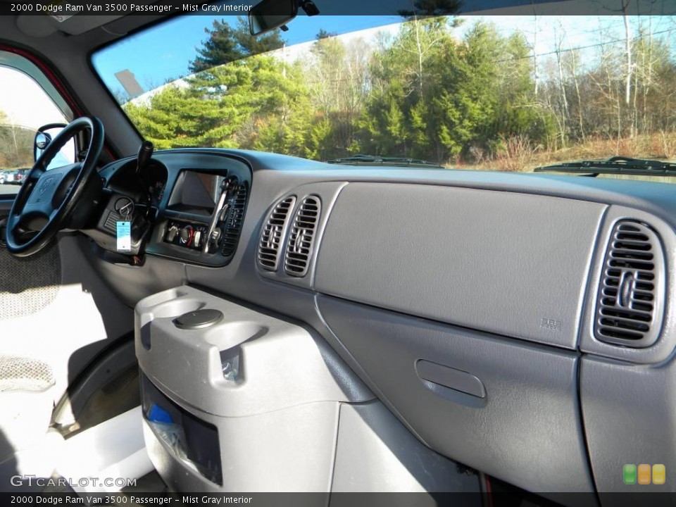 Mist Gray Interior Dashboard for the 2000 Dodge Ram Van 3500 Passenger #40645938