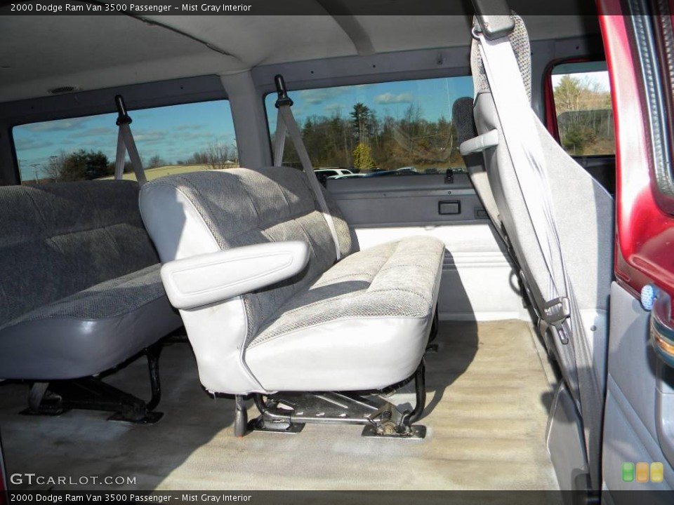 Mist Gray Interior Photo for the 2000 Dodge Ram Van 3500 Passenger #40645954