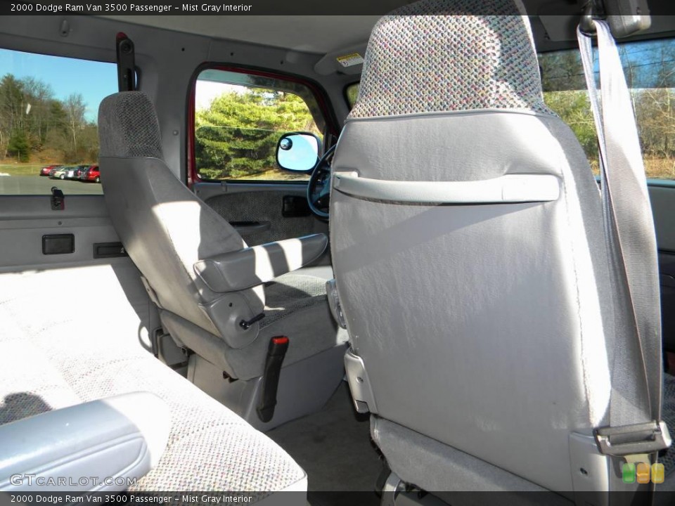 Mist Gray Interior Photo for the 2000 Dodge Ram Van 3500 Passenger #40645970