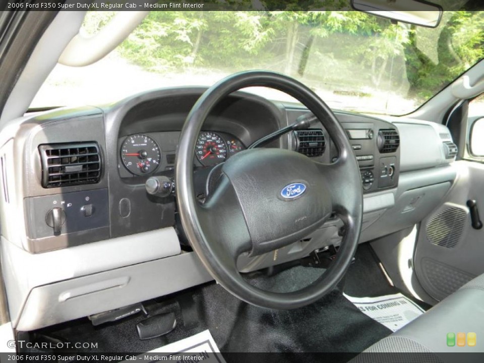 Medium Flint Interior Prime Interior for the 2006 Ford F350 Super Duty XL Regular Cab #40648238