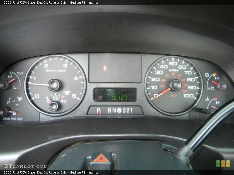 Medium Flint Interior Gauges for the 2006 Ford F350 Super Duty XL Regular Cab #40648310