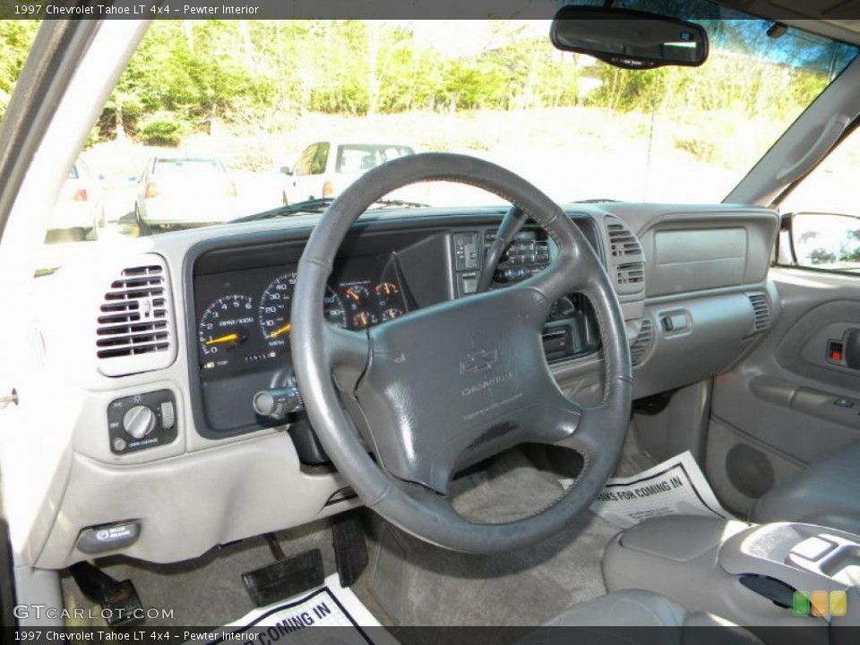 Pewter Interior Prime Interior for the 1997 Chevrolet Tahoe LT 4x4 #40649634