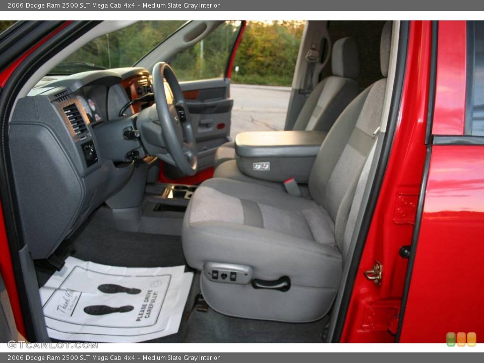 Medium Slate Gray Interior Photo for the 2006 Dodge Ram 2500 SLT Mega Cab 4x4 #40650431