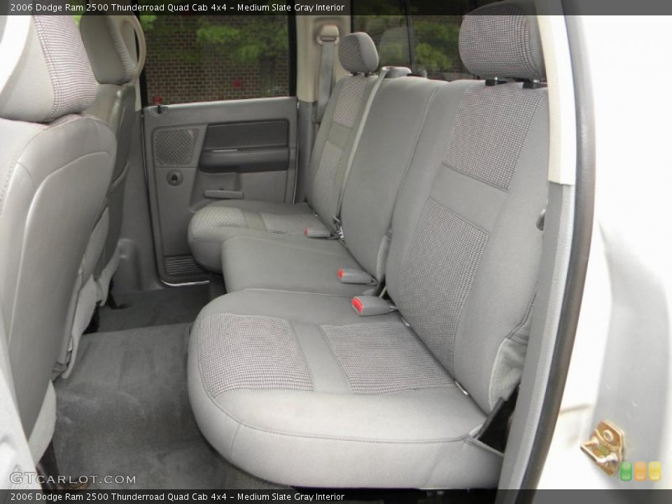 Medium Slate Gray Interior Photo for the 2006 Dodge Ram 2500 Thunderroad Quad Cab 4x4 #40651471