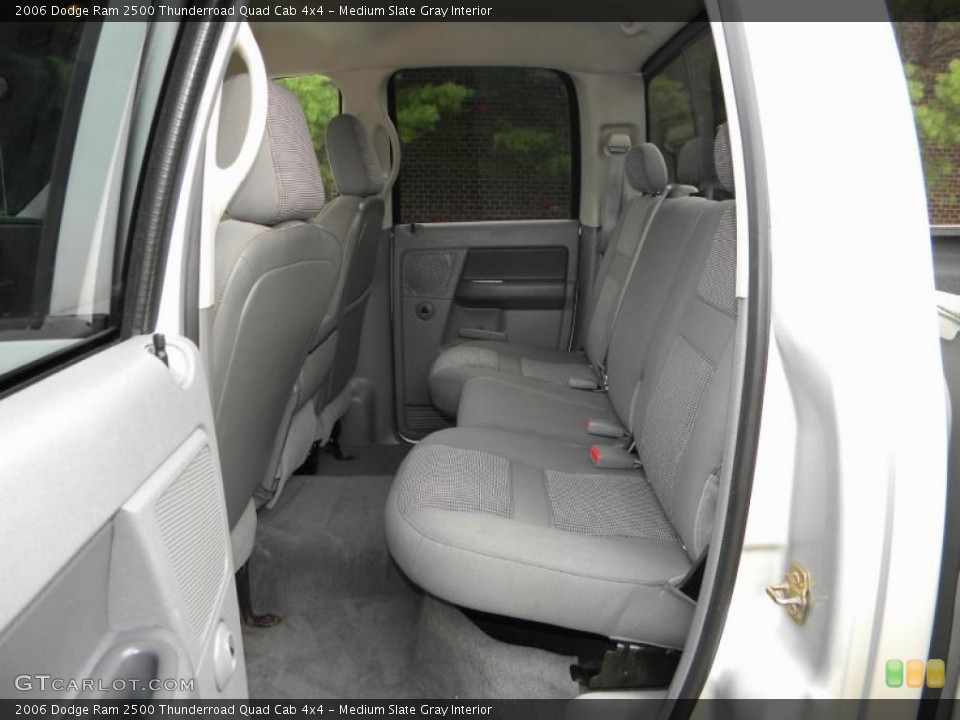 Medium Slate Gray Interior Photo for the 2006 Dodge Ram 2500 Thunderroad Quad Cab 4x4 #40651739